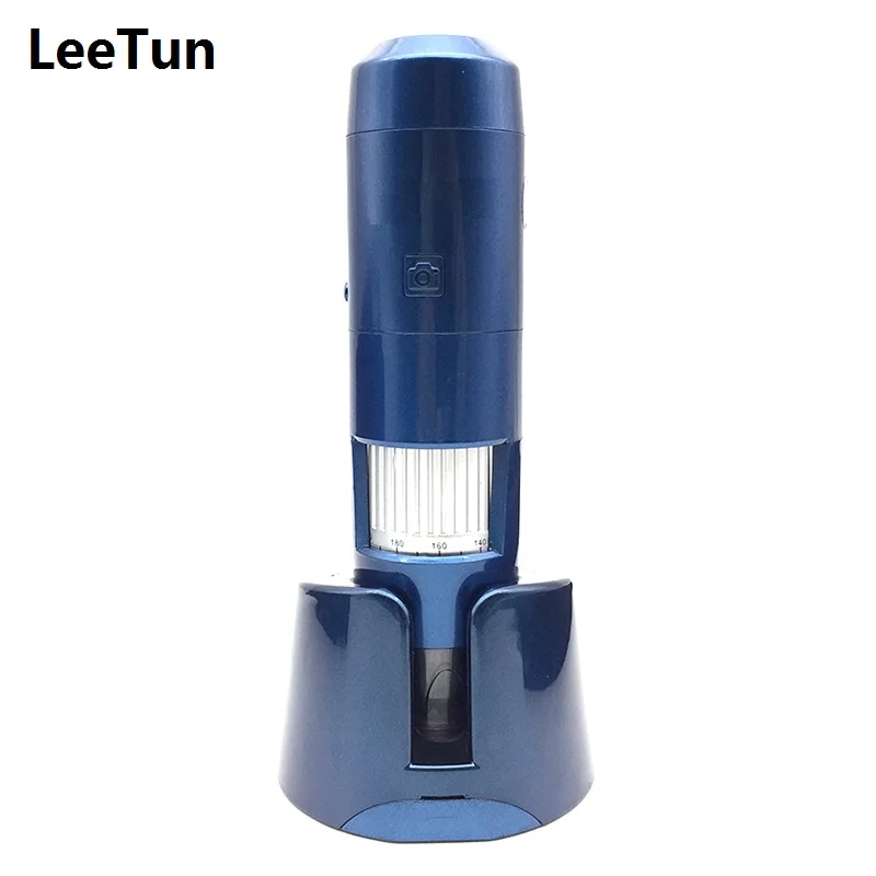 

200X Zoom USB Digital Microscope Skin Tester Scalp Hair Follicle Analyzer 2MP HD with 8 LED Magnifiers Wifi Wireless