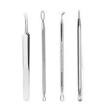 4 шт. профессиональные прыщ, шрам, акне удаление акне набор инструментов#53