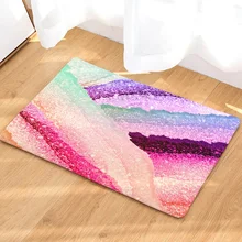 CAMMITEVER фантастические розовые фиолетовые мраморные коврики с узором Современный абстрактный художественный дверной коврик с чернилами жемчуг Декоративная Ковровая зона ковер