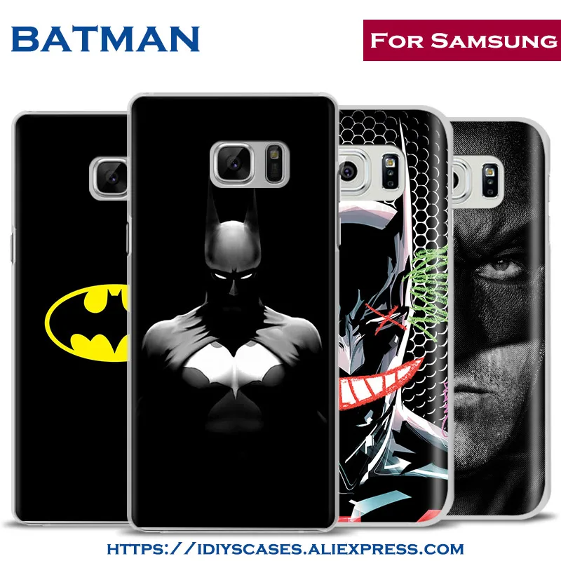 

Detective Comics Batman Coque Phone Case Cover For Samsung Galaxy S4 S5 S6 S7 Edge S8 S9 Plus Note 8 2 3 4 5 A5 A710 J5 J7 2017