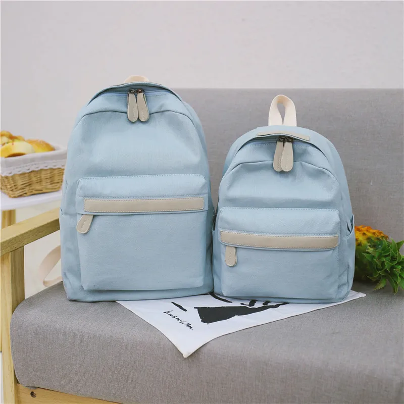 Preppy style Student backpack High quality canvas women's bag Large capacity female travel backpack laptop bag for women Daypack (1)
