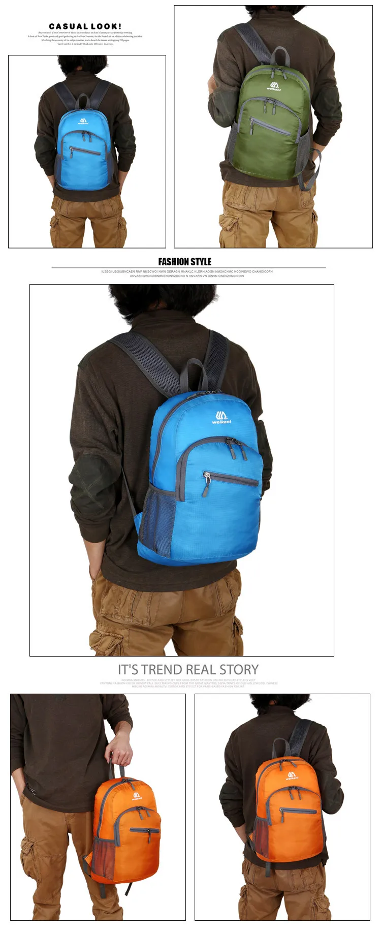 Военная сумка, уличные спортивные сумки, ультра-светильник, складная сумка, водонепроницаемый нейлоновый тактический рюкзак, 18л, рюкзак для путешествий