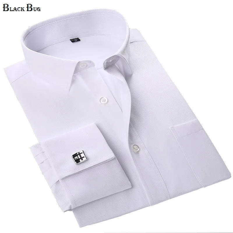 mens formal shirts with cufflinks