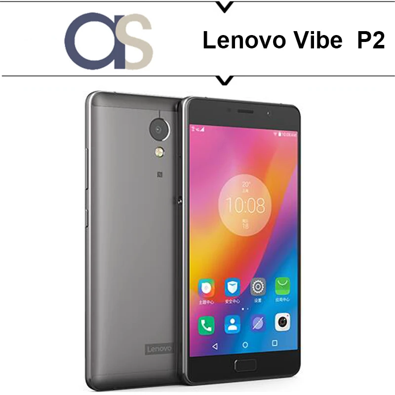 Original Lenovo Vibe P2 Cell Phone Android 6.0 Octa Core 2.5GHz 4G RAM 64G ROM 5.5'' Supper AMOLED 13MP camera 5100Mah battery