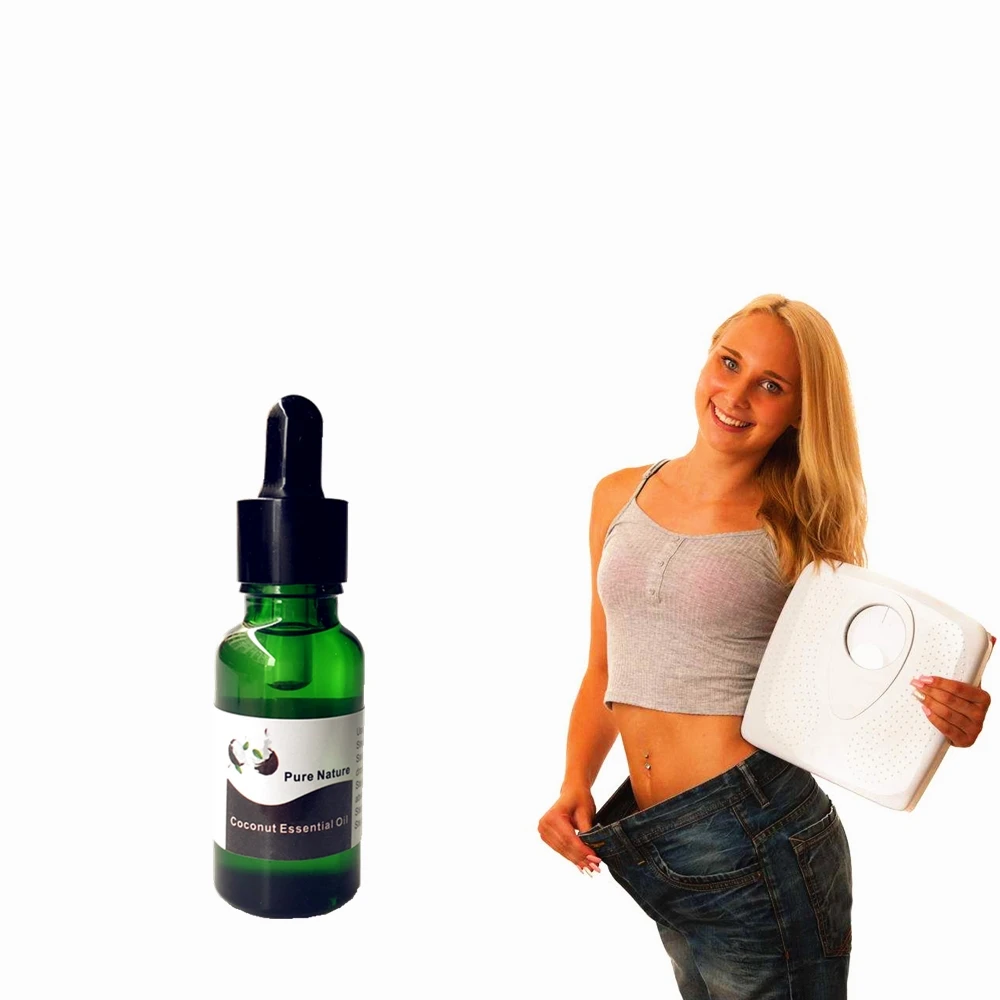 

15ml Quick effect Slimming Coconut Essential Oil Weight lose Patch Belly Face Weight Loss Fat burning Slim Cream For women/men