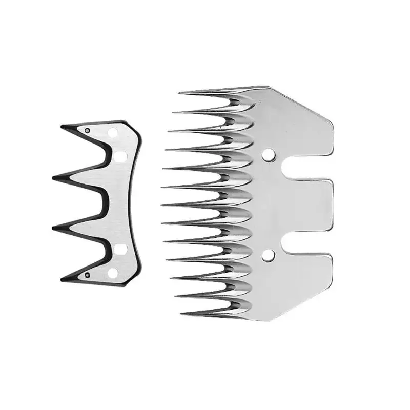 

1 Set Sheep Goats Shearing Clipper Straight 13 Tooth Blade Alternative For Sheep Shearing Machine Shearing Scissors