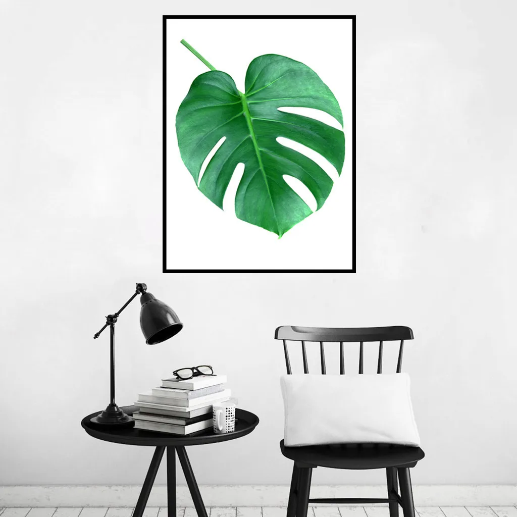 Листья черепаха декоративные картины на холсте детская комната Висячие краски ing