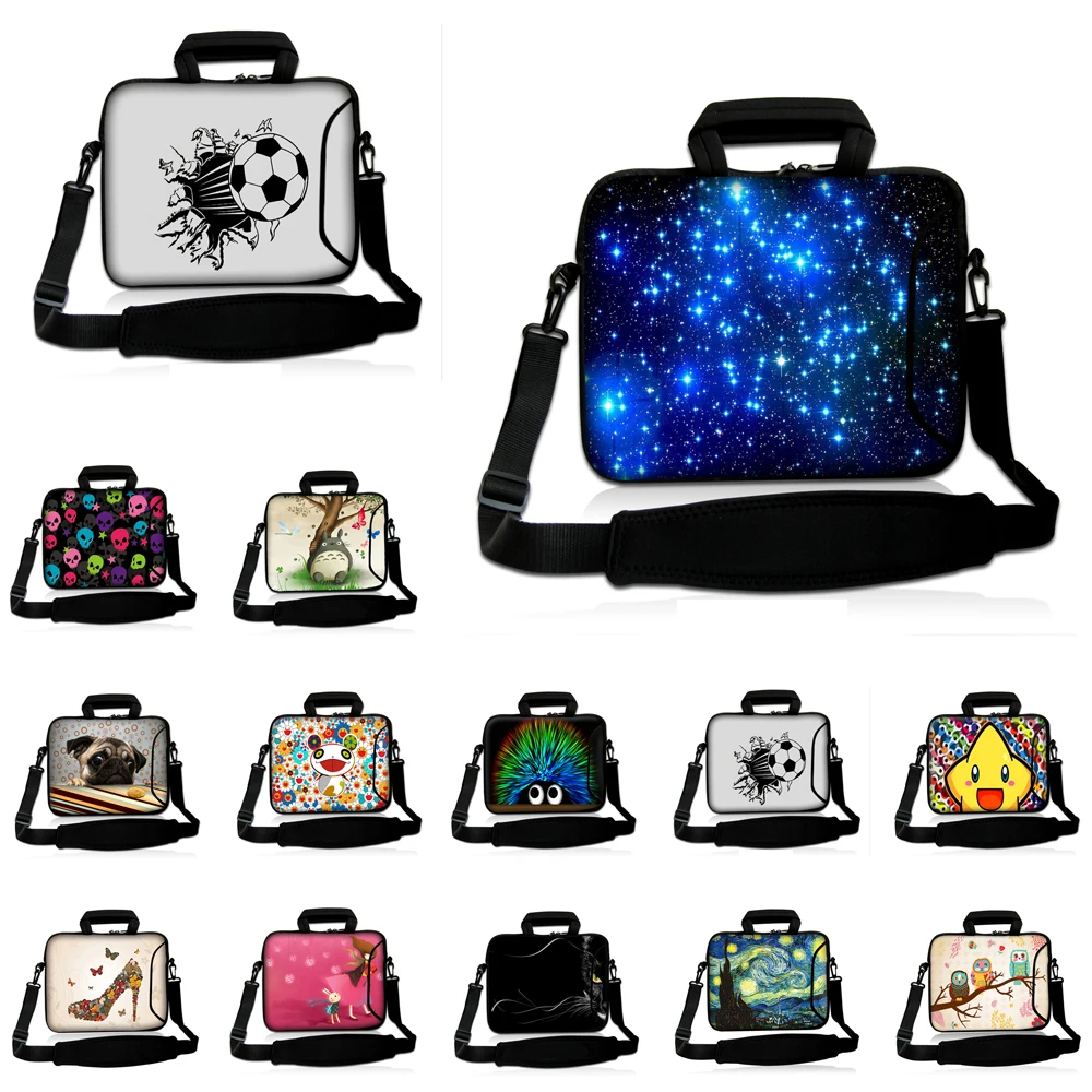 

Fashion Shoulder Notebook 15.6" 17.4" Computer Bag For Macbook Xiaomi Chuwi 9.7 10.1 10 12 13 14 15 17 Laptop Business Briefcase