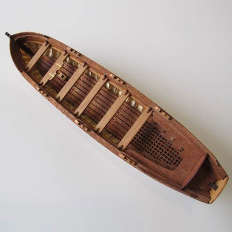 Деревянные комплекты моделей кораблей для взрослых модели-деревянные лодки 3d лазерная резка детские развивающие игрушки комплект модели корабля Масштаб 1:35 спасательная лодка