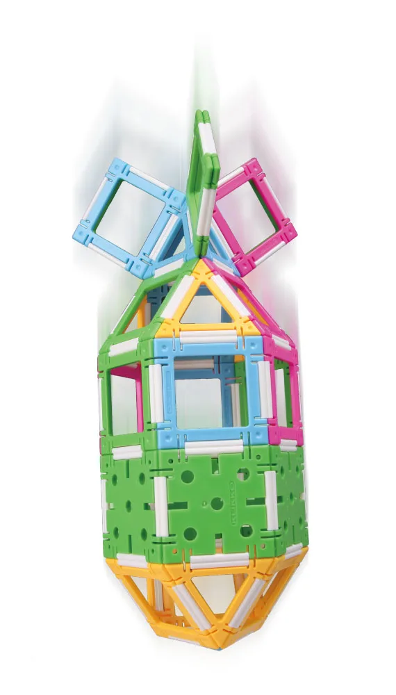 Klikko Plastic Building Gear Square Educational Science Toys Building