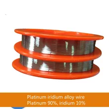 Платиновая иридиевая проволока, платиновая иридиевая проволока из сплава, платина 90% Иридиум 10%, экспериментальный материал электродов