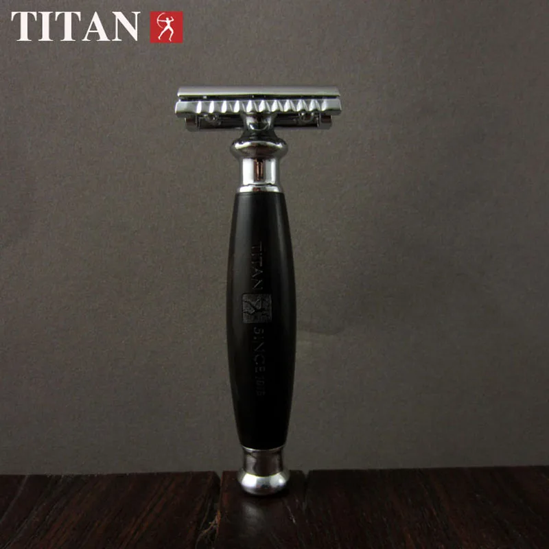 Wood Handle Double Edge Razor Handmade Safety Razors Barber Face Sharp