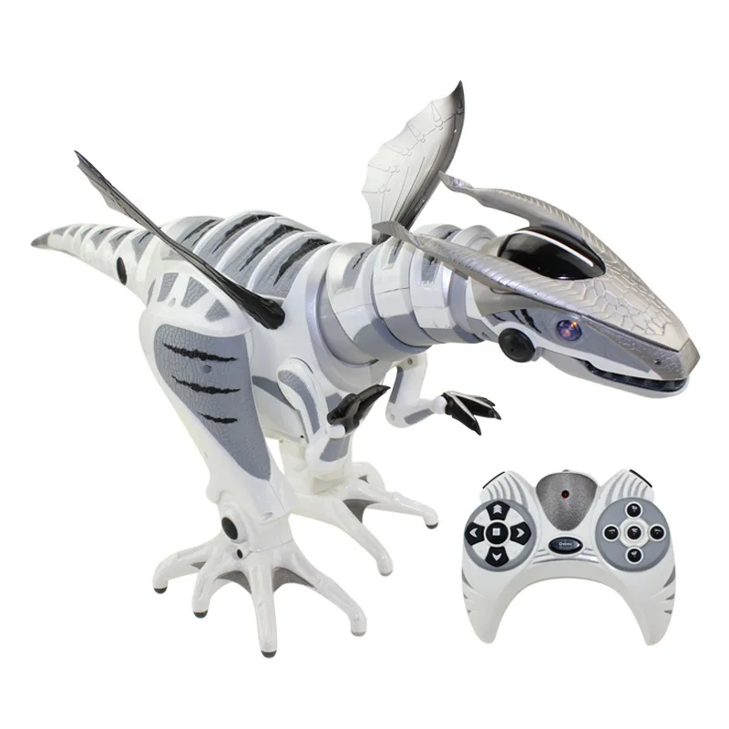 

[Hot] Multi-function Jurassic sensing intelligent infrared remote control RC robot programming mechanical dinosaur robosaur toy