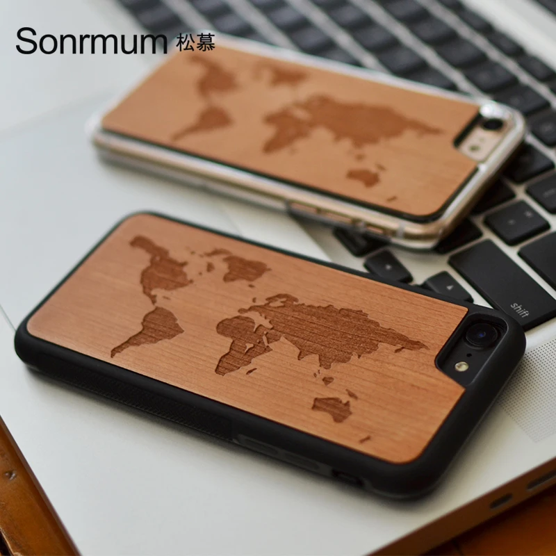 imágenes para World map Nueva Marca Delgada de Lujo Caja Del Teléfono De Madera De Bambú para El Iphone 6 6 S 6 Más 6 S Más 7 7 Más Cubierta madera imágenes para World map Nueva Marca Delgada de Lujo Caja Del Teléfono De Madera De Bambú para El Iphone 6 6 S 6 Más 6 S Más 7 7 Más Cubierta madera