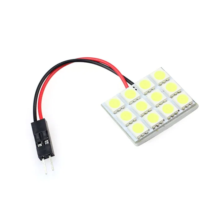 12 SMD 5050 светодиодный T10 BA9S купольная гирлянда, автомобильный интерьерный светильник, панельная лампа 12В для toyota corolla 2008 corolla avensis t25 auris N