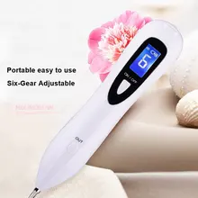 Лазерная темная точка моль карандаш для удаления веснушек ЖК Шрамы Акне Татуировка ручка красота точка прибор для удаления родинок развертки точечная ручка для ухода за кожей лица