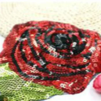

100 Pcs/lot Most Free Shipping Sequin PatchesEmbroidery Designer Sticker Letter Clothes Patch for Clothing Bag Paste Wholesale