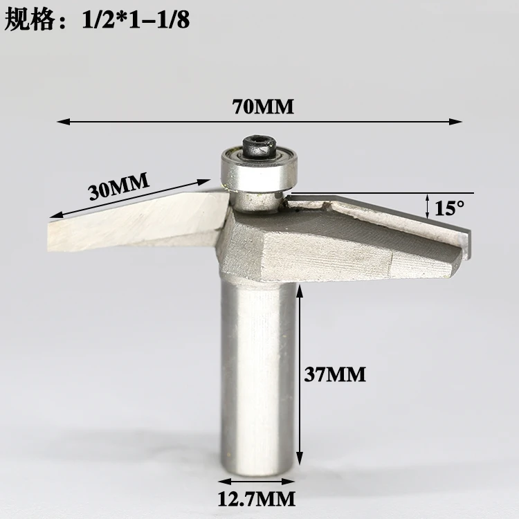 1/2 дюйма хвостовик, для деревообработки фреза профессионального класса 15 drgee линии носа нож резак краев подшипник обрезки Тип ножа Ву