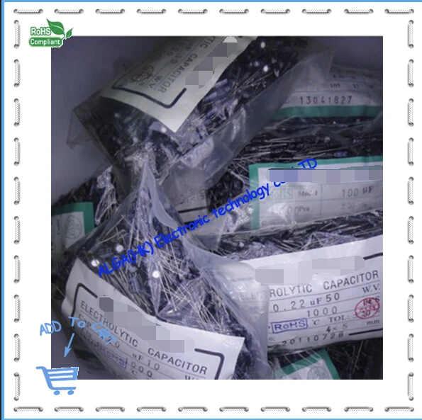 12 значений X 10 шт. = 120pcs0.22UF-470 мкФ Алюминиевые Электролитические Конденсаторы в