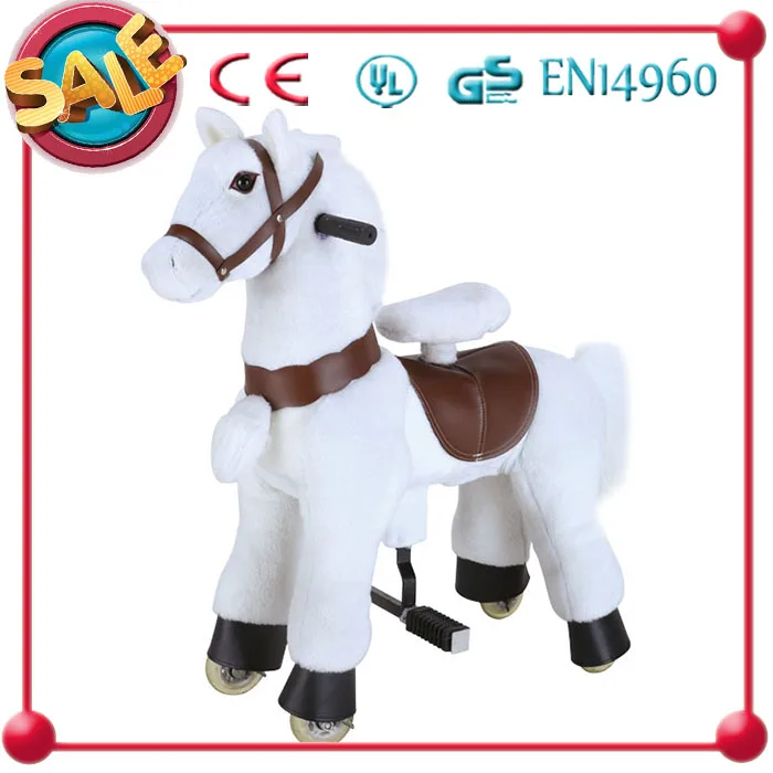 riding horse on wheels