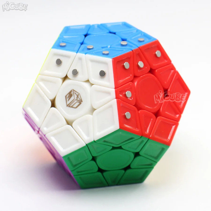 Mofangge X-man Galaxy Cubo Magnético Megaminxeds Cubos Mágicos Velocidade Quebra-cabeça Profissional 12 Lados Dodecaedro Magico v2 m 15 Mofangge x-man galaxy v2 m cubo magnético