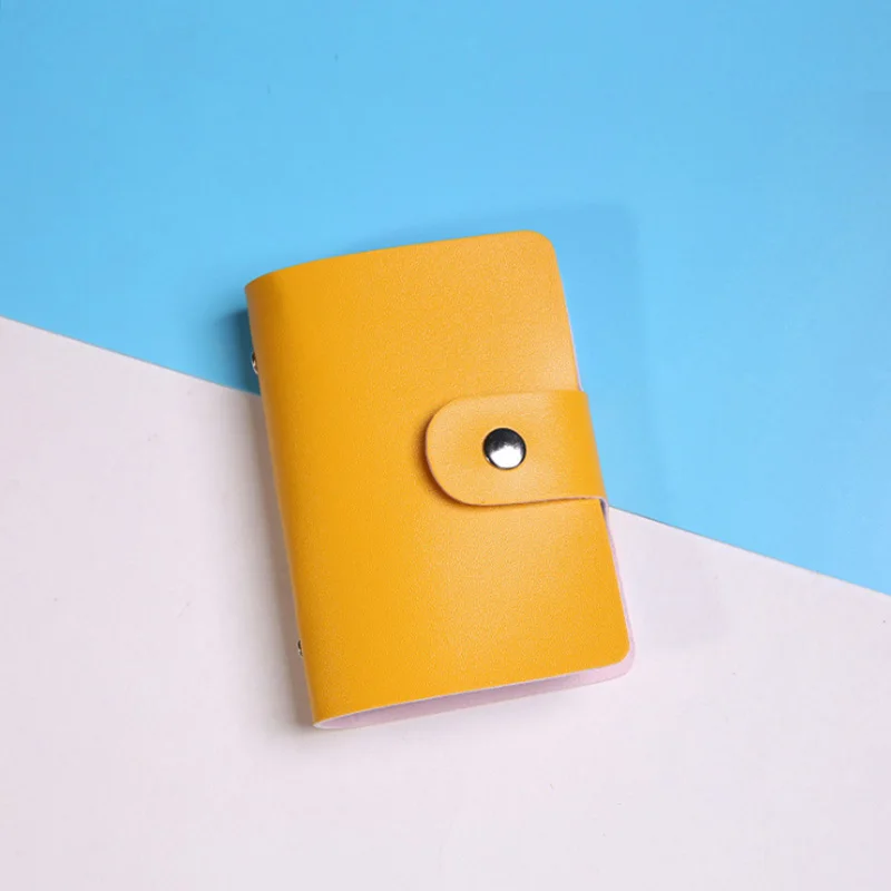 CreditCard Holder 2017 Mini Wallet Men Women Artificial Leather Case Card Holder Wallet Business Card Wallets Bag Case 13 Colors (1)