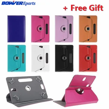 

10.1" 360 Degree Rotating PU Leather Case For ALCATEL ONETOUCH PIXI 3 (10) 3G 9010X Tablet