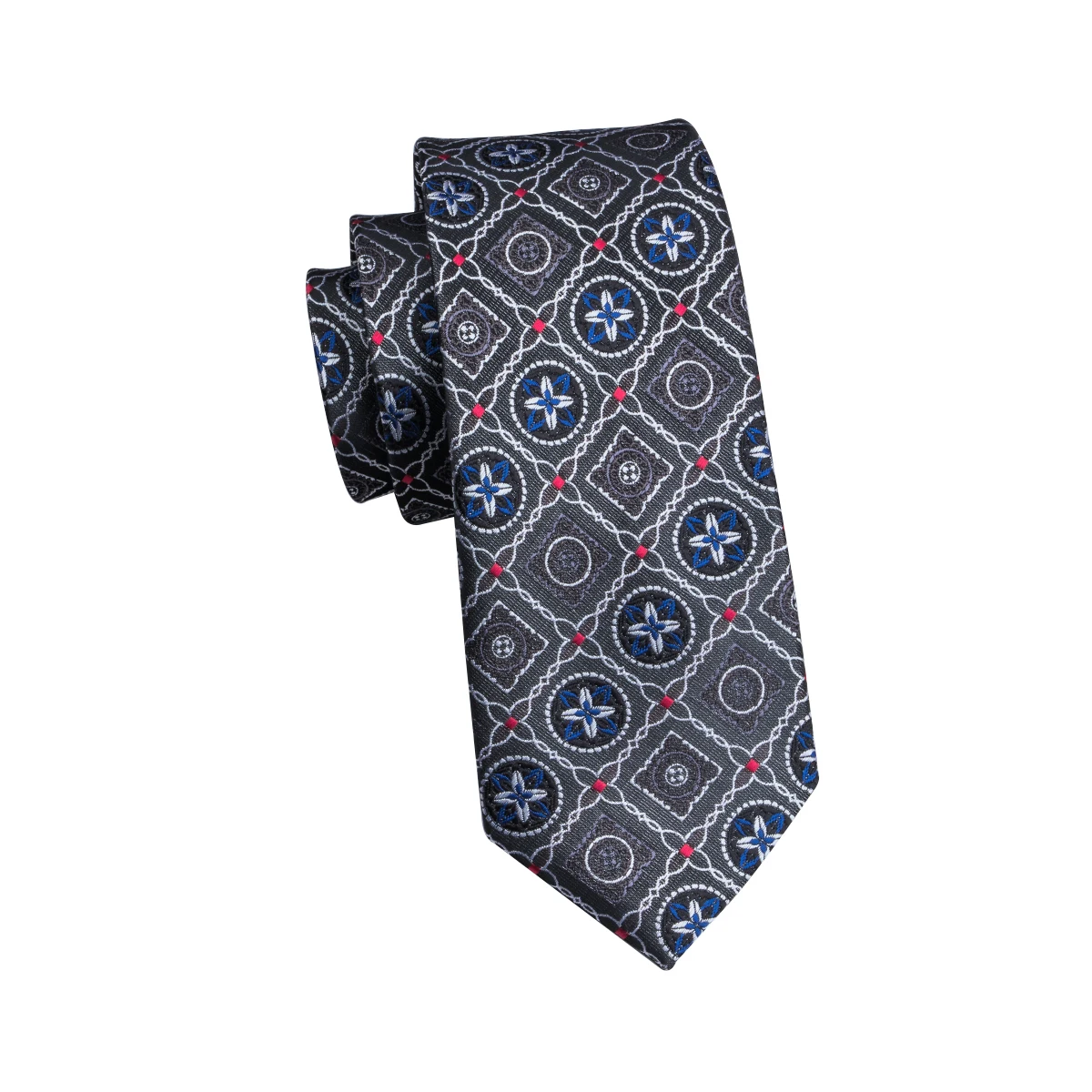 DN-1706, Hi-Tie, Шелковый Цветочный галстук для мужчин, деловая официальная рубашка, галстук, 8,5 см, Jacquare, тканые мужские шелковые галстуки, галстук на шею