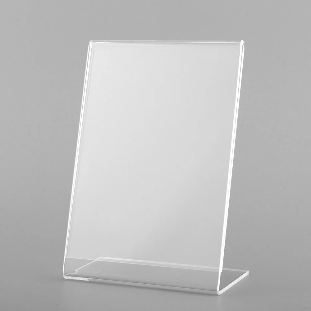 Acrylic Counter Poster Menu Holder Leaflet Perspex Display Stands A3 A4 A5 A6