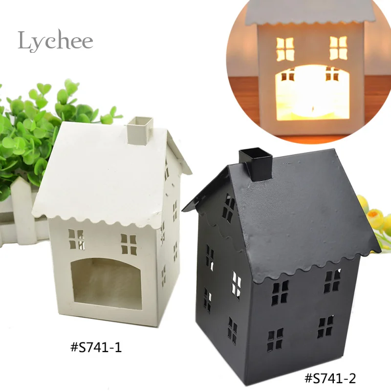 Lychee 1 Piece New Arrival Candle Holder Pastoral Style House Shape