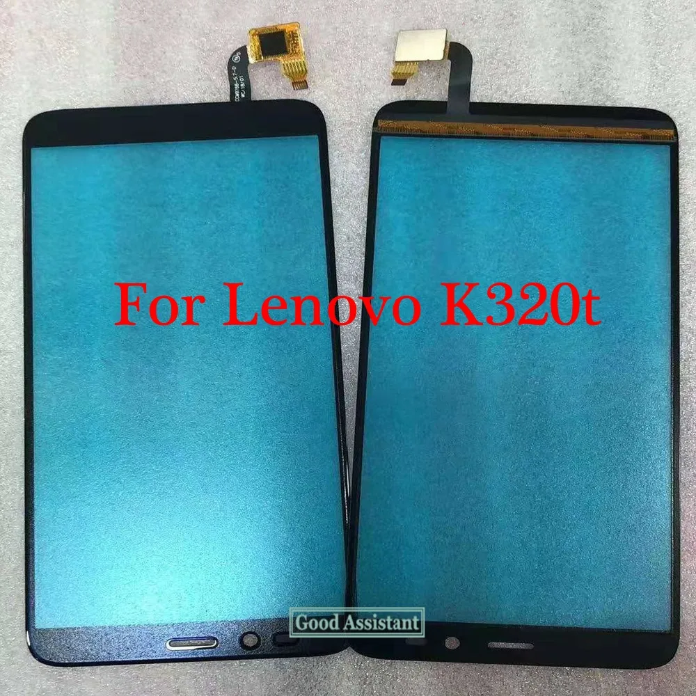 

High Quality Black 5.7 inch For Lenovo K320t Touch Screen Digitizer Glass Panel Sensor Repair Part + Tracking number