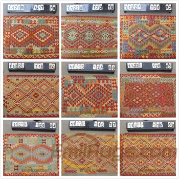 

Kilim Carpet Wool Handmade Turkish Carpet Sofa Blanket Geometric Rug Carpet Bohemian Natural Sheep Wool