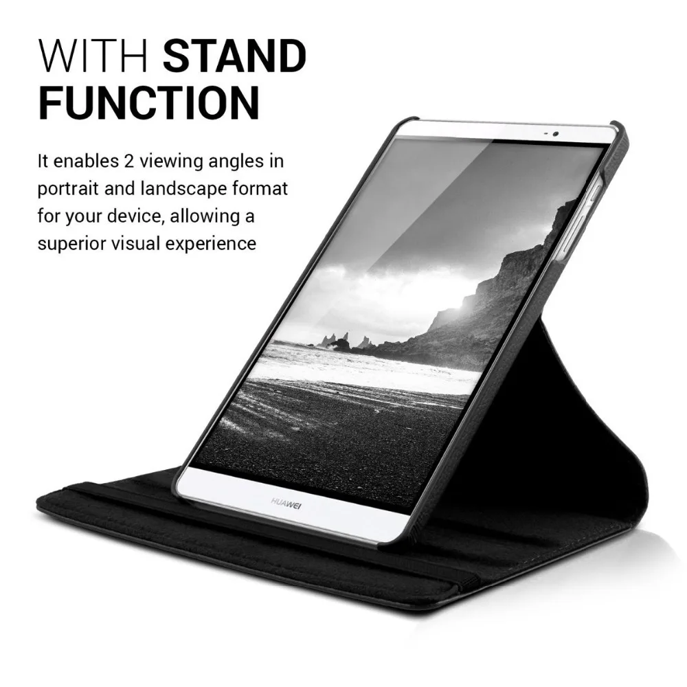 US $625.00 CucKooDo 200Pcs 360 premium SYNTHETIC LEATHER CASE for Huawei MediaPad M2 80 inch 801w803L with convenient stand function