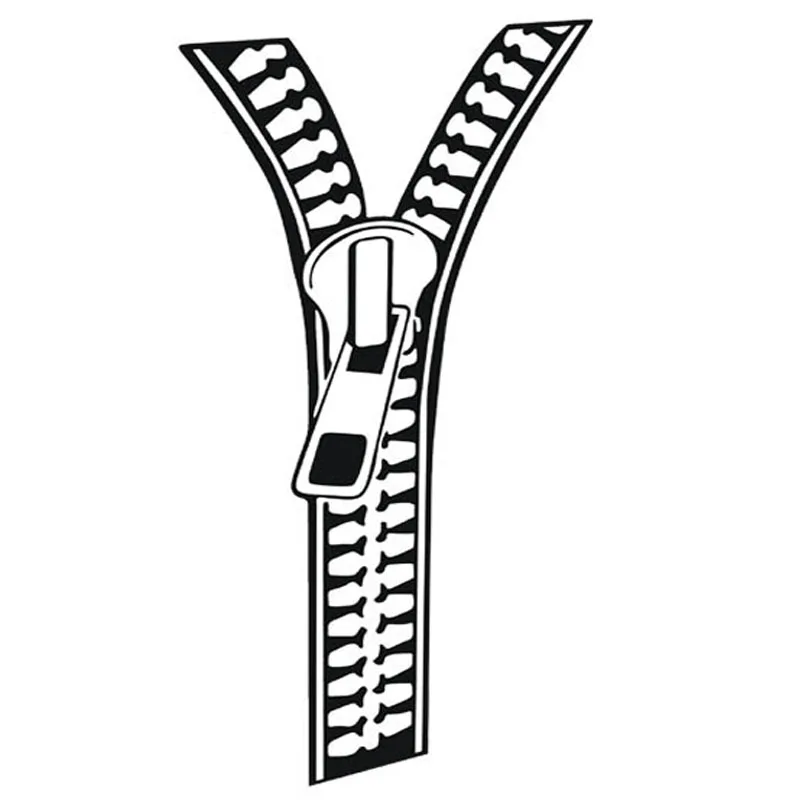 Personalized Creative Modification Zipper Car Styling Whole Body Decal