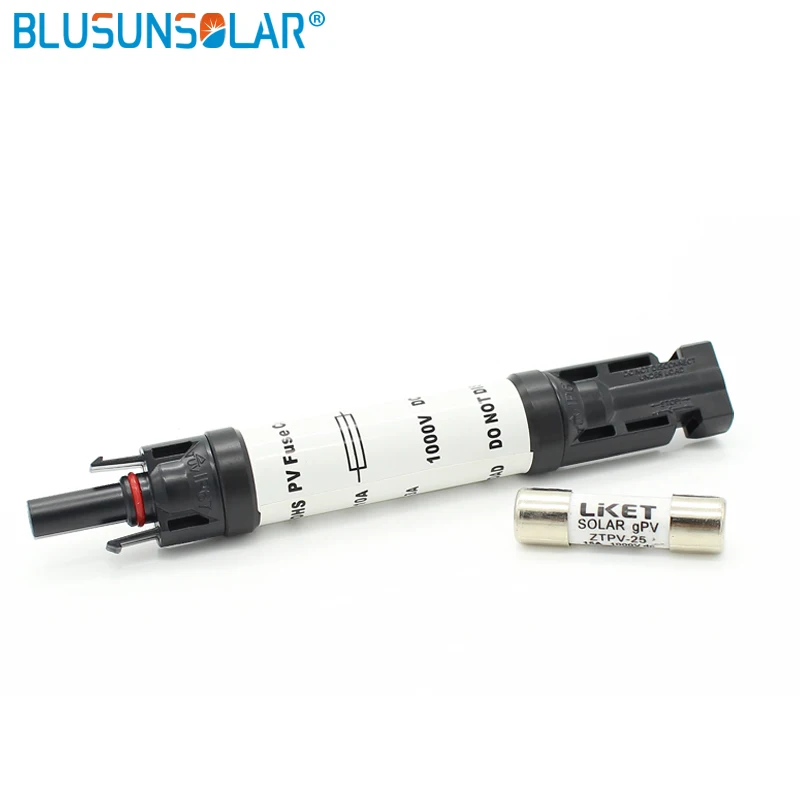 

a lot = 10 pcs MC4- fuse connector/holder IP65 2A-20A/1000V