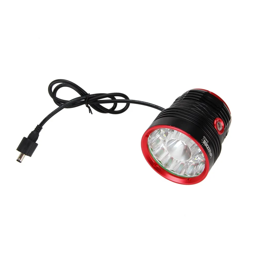 Excellent High Quality 3-Modes 30000lm 14x XML T6 LED Head Front Bicycle Bike Light Torch Headlight Only Lamp No Battery 4