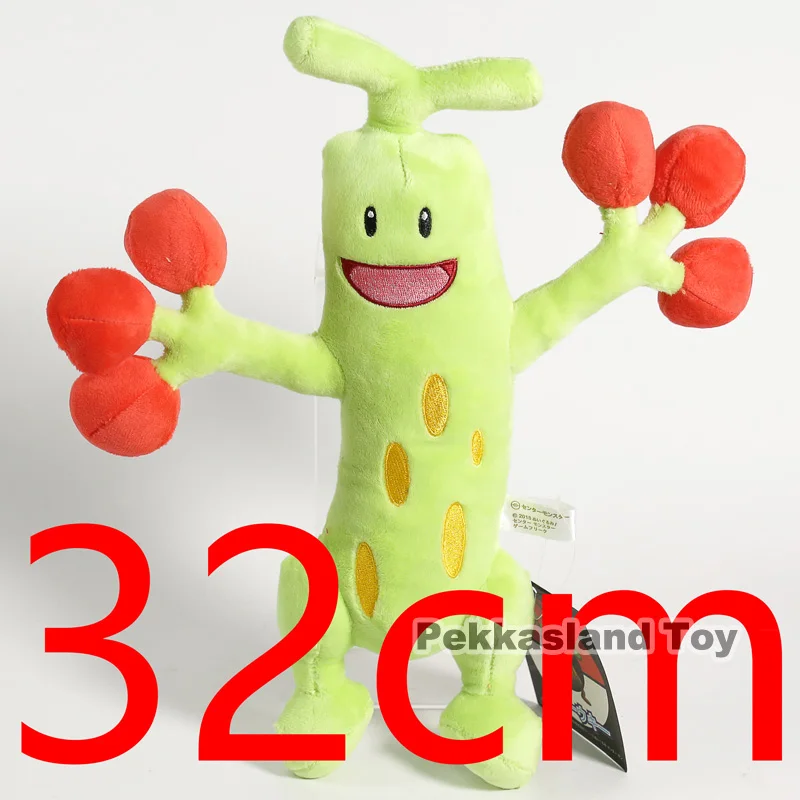 Аниме мультфильм монстр Sudowoodo плюшевая игрушка мягкая кукла 32 см