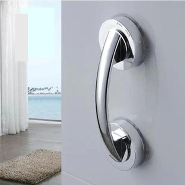 Suction cup glass door handles sliding door handle bathroom armrest