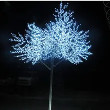 Заводская горячая Распродажа светодиодный светильник для рождественской елки 1,5 м светодиодный светильник для персиковой елки водонепроницаемый уличный ландшафтный светильник ing