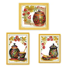 Вечная любовь цветные керамические китайские наборы для вышивки крестиком экологическая хлопковая ткань DIY рождественские украшения для домашнего подарка