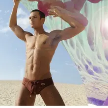 Высокое качество модные мужские пляжные шорты с низкой талией