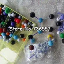 267 шт. Молекулярная модель установить комплект общей и органической Пособия по химии обучения модель образования набор для школьника детей