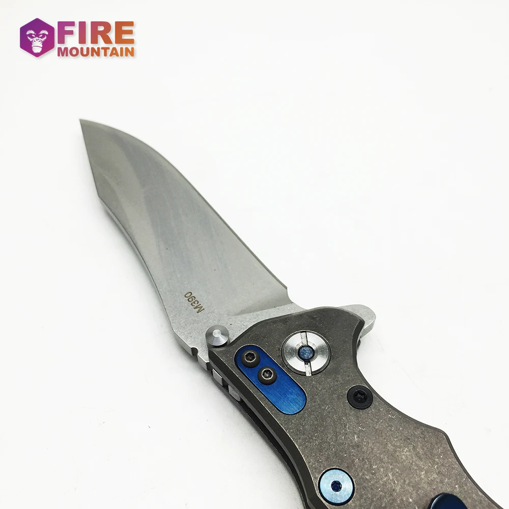 ZZSQ ZT 0392 складные ножи M390 лезвие титановая ручка шарикоподшипник Тактический Походный нож открытый выживания OEM Карманные ИНСТРУМЕНТЫ EDC