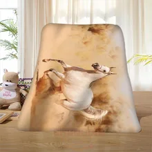 P#121 Custom Horse#30 Home Decoration Bedroom Supplies Soft Blanket size 58×80,50X60,40X50inch SQ01016@H+121