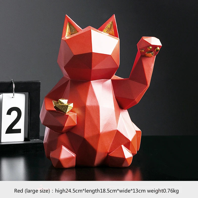 Счастливый Кот украшения творческий дом украшения maneki neko ev aksesuarlari fengshui decoracion hogar nordico подарок на день Святого Валентина