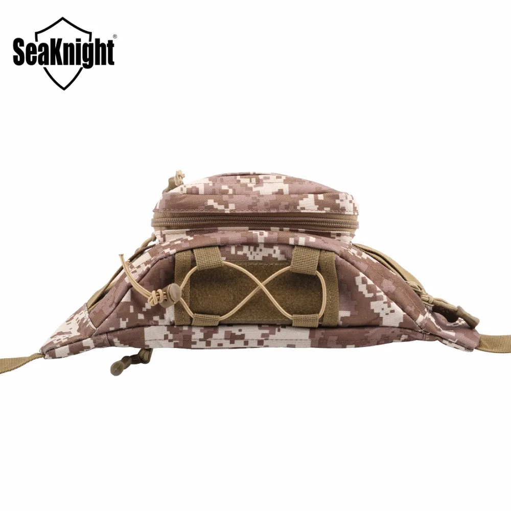 SeaKnight SK001 Рыболовная Сумка 24*20*9 см многофункциональная холщовая поясная сумка тактическая уличная спортивная походная Кемпинг рыболовное оборудование