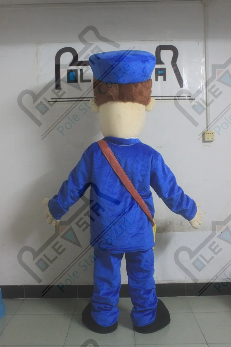 Синие костюмы желтый рюкзак postman pat талисман костюм с героями мультфильмов