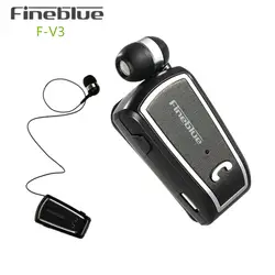 Fineblue F-V3 Беспроводной гарнитура стерео мини наушники Bluetooth V4.0 гарнитура с зажимами Спорт Runnig наушники для телефона драйвер