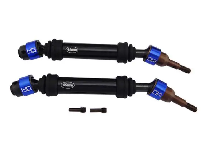 

Hot Racing Traxxas Slash 4x4 Stampede 4x4 Front Steel CVD Driveshafts SLF288RCF