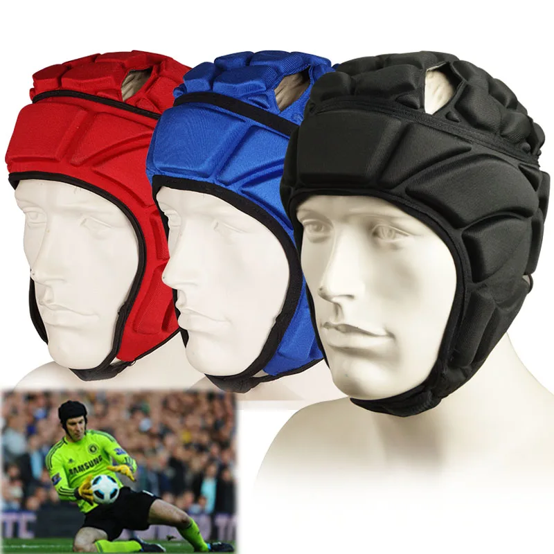 2017 New Goalkeeper Helmet Adjustable Tense Lax Football Helmets Soccer Goal keeper Goalie